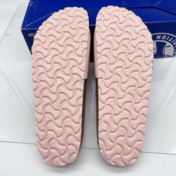 Birkenstock Madrid Big Buckle Sandal High Shine Rose Patent Leather 38 US 7- 7.5 - Picture 11 of 15